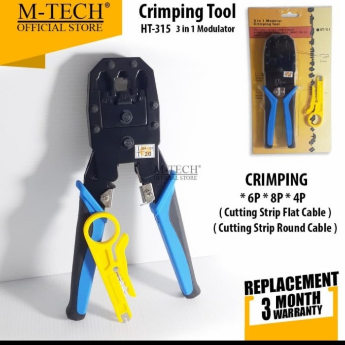 Tang Crimping Tool Bagus Rj45 Rj11 Tang Krimping Tools Rj 45 Ht-500R