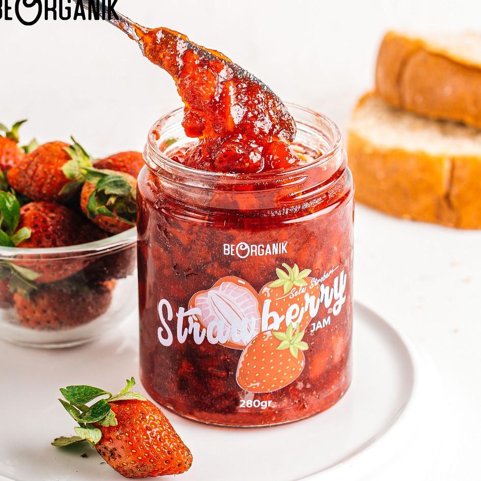 

❆ Beorganik Strawberry Jam / Selai Stroberi 280gr ☝