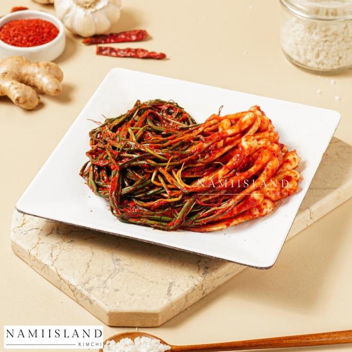 

Kimchi Lokio 500gr bawang batak TERLARIS