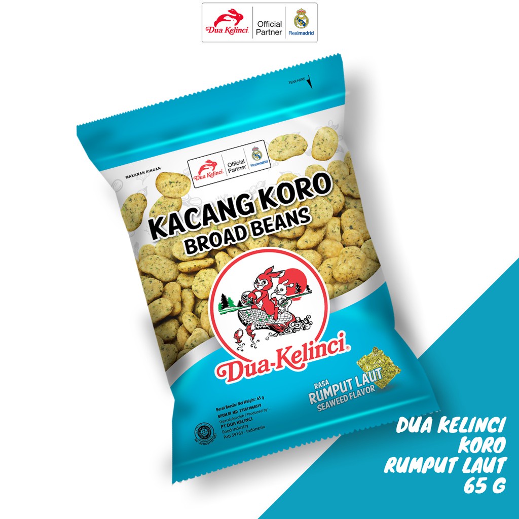 

DUA KELINCI KACANG KORO 10X18g RUMPUT LAUT