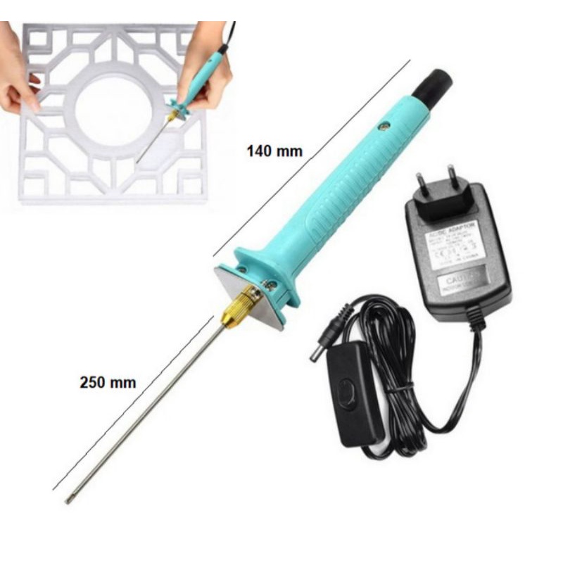 

Pemotong Gabus Styrofoam Cutter Alat Potong Busa Stereofoam Heater Art