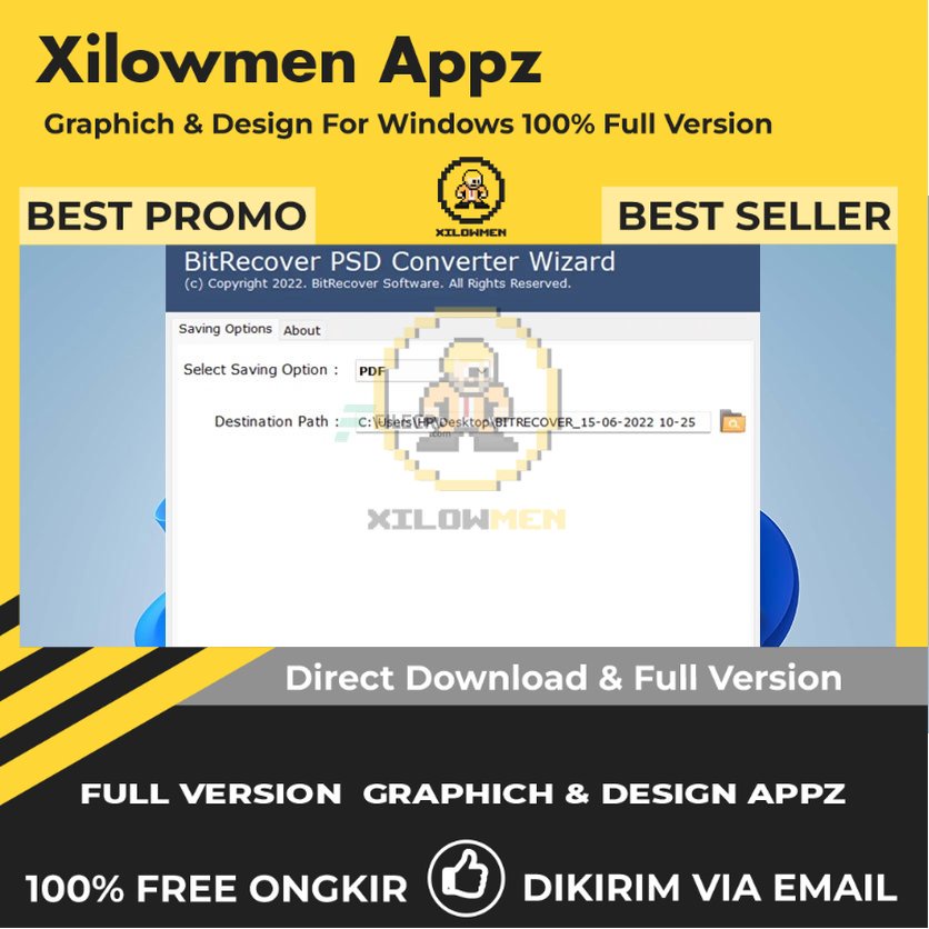 [Full Version] BitRecover PSD Converter Wizard Pro Design Graphics Lifetime Win OS