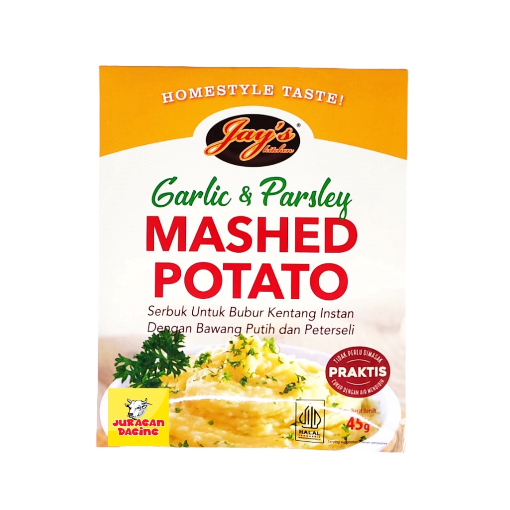 

Jays Mashed Potato Garlic Parsley