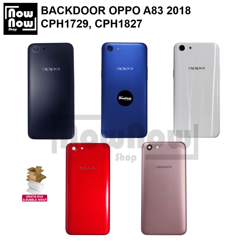 Backdoor Tutup Belakang Baterai Oppo A83 2018 CPH1729 CPH1827 Backcover Back Casing Housing Cover Belakang Back Case