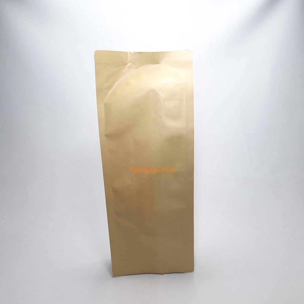 Gusset Quad Seal Lithopaper Series / Plastik  / Plastik Kemasan / Kemasan Kopi / Kemasan Snack / Gus