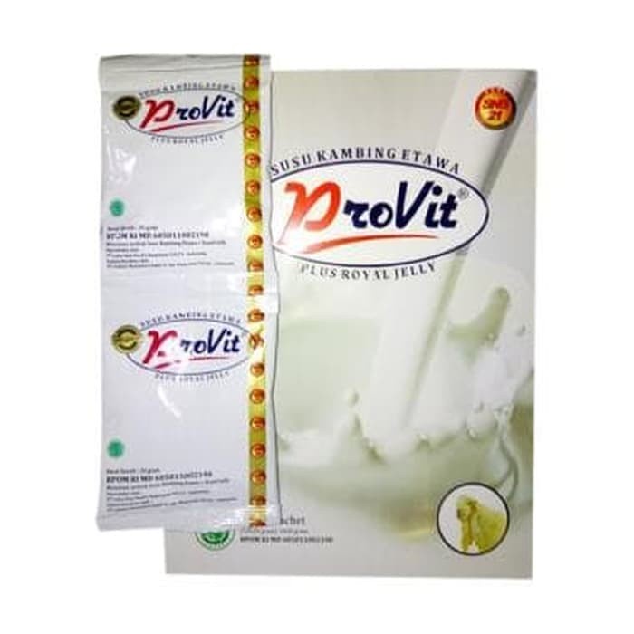 

[ COD ] susu kambing etawa provit 1 box isi 50 sachet