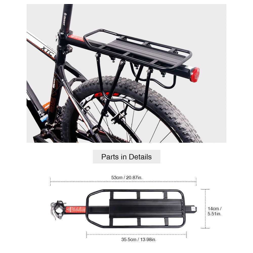 COD Dudukan Boncengan Sepeda Rak Boncengan Belakang Sepeda MTB Dewasa Roadbike Rear Rack Screw Mount