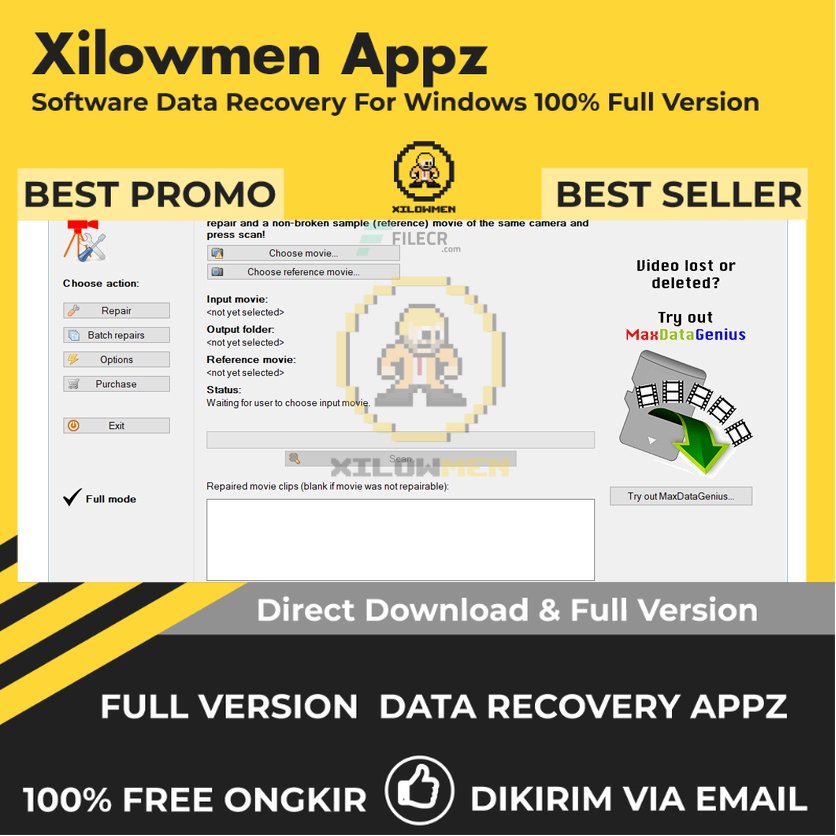 [Full Version] Video Repair Tool Pro Lifetime Data Recovery WIN OS