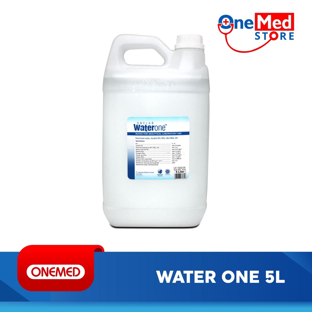 Water One OneMed 5 Liter