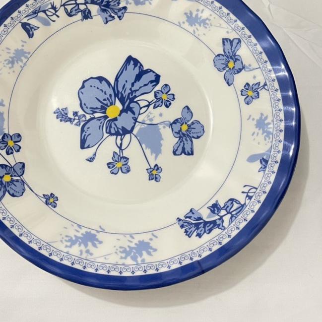 ➺ PIRING MELAMIN 6 PCS ukuran 9 inch / DS9 / piring makan ➷