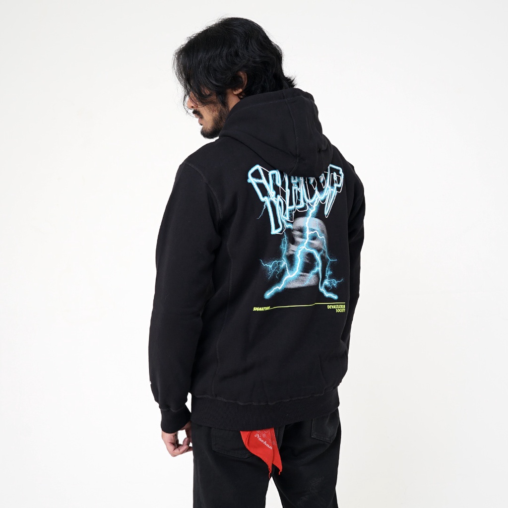 Whoopculture &quot;Thunder&quot; Black Hoodie