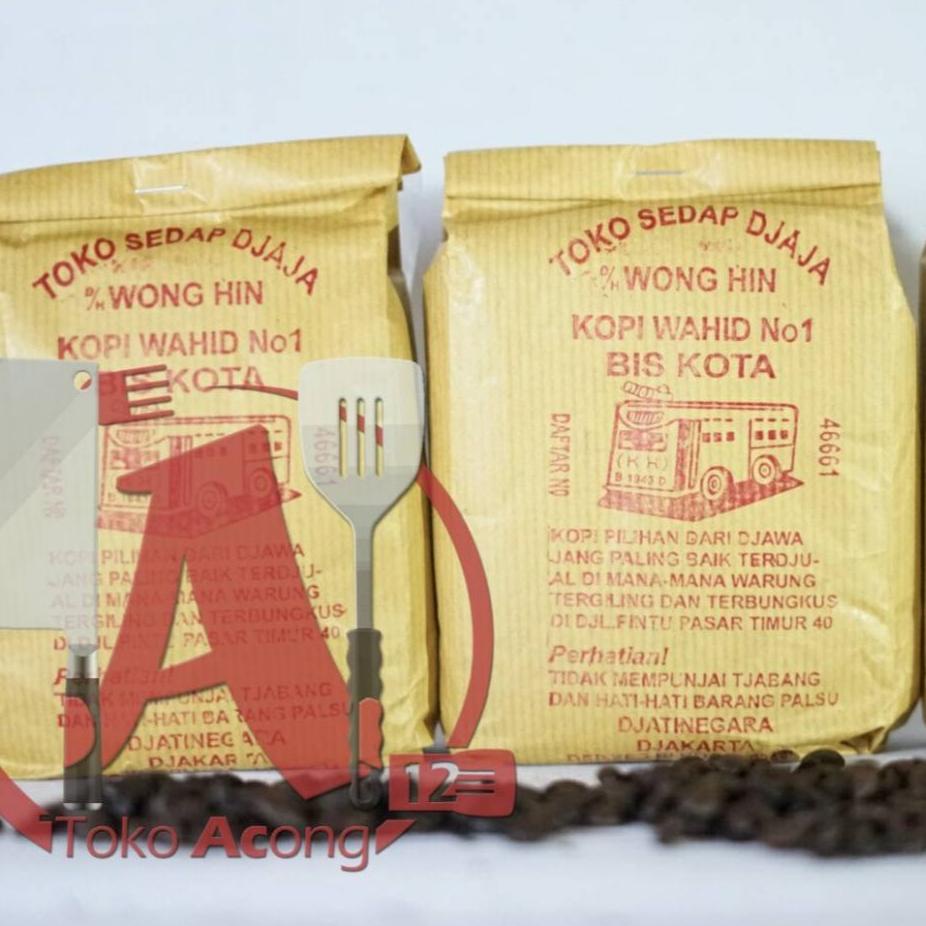 

✸ Kopi Bis Kota 250gram ( ARABICA ) / Kopi Wong Hin Dari Jatinegara Asli ♖