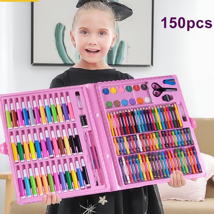 

Best Sale Olla Oil Pastel 150/168PCS Krayon Set Pensil Warna & Alat Menggambar / Alat Tulis & Menggambar 150 in 1