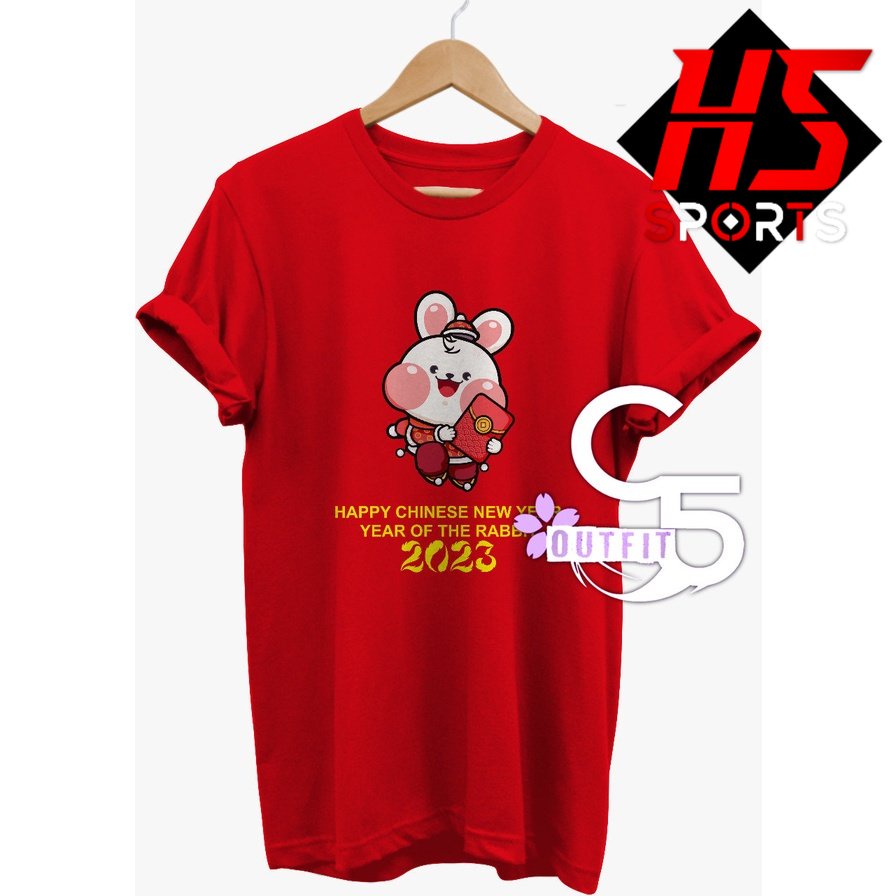 KAOS IMLEK - BAJU IMLEK KELINCI BAWA ANGPAO BESAR LUCU - TSHIRT IMLEK