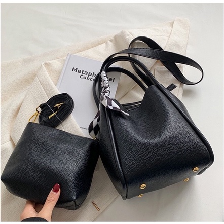 2391. 2 in 1 tas selempang wanita import fashion 2 ini 1 tas wanita kondangan tas kantoran tas terkiniian cantik tas model korea terkiniian