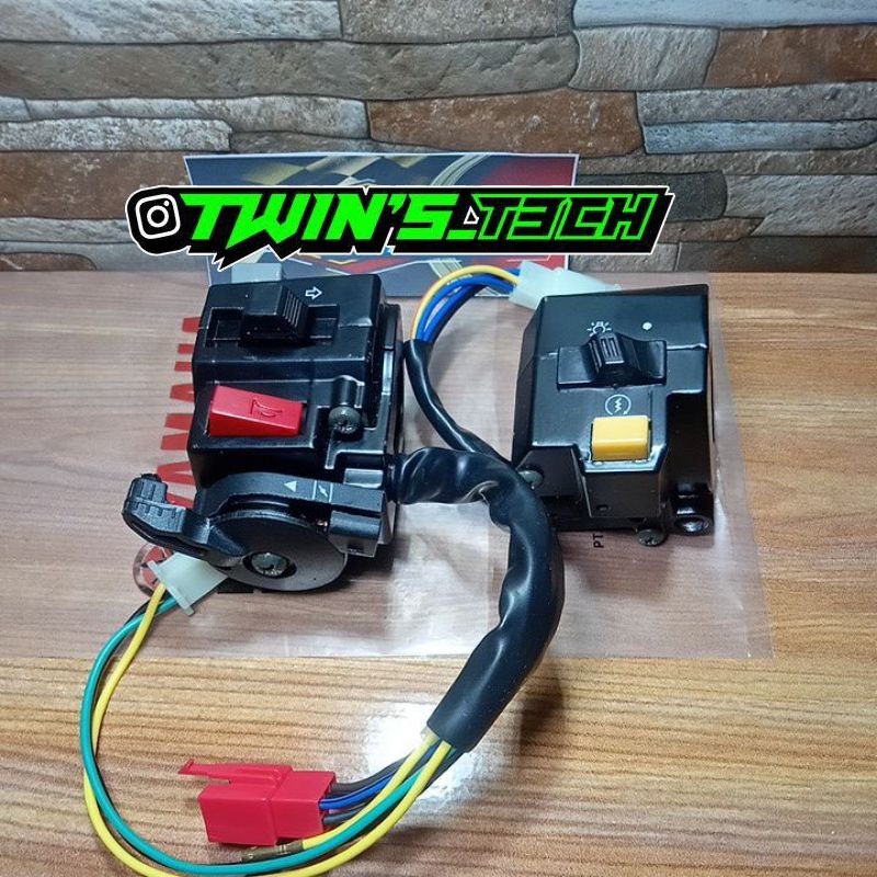 Saklar Set Kiri dan Kanan Motor Yamaha F1ZR - Vega Lama Saklar Set Jupiter Lama Holder Set Crypton
