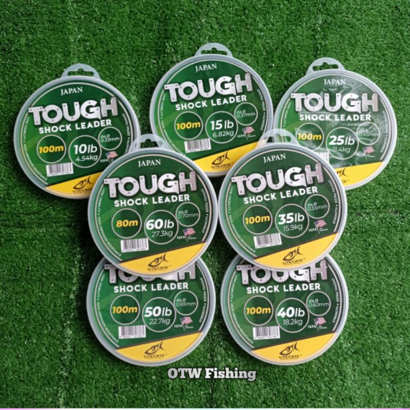 Shock Leader Tough UTECATE IGFA  Panjang100M MURAH MATERIAL FROM JAPAN