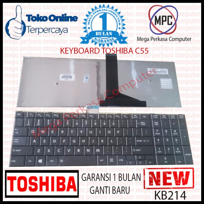 Keyboard Keyboard Toshiba Satellite C55 C55D C55T C55Dt C50D C55A Series