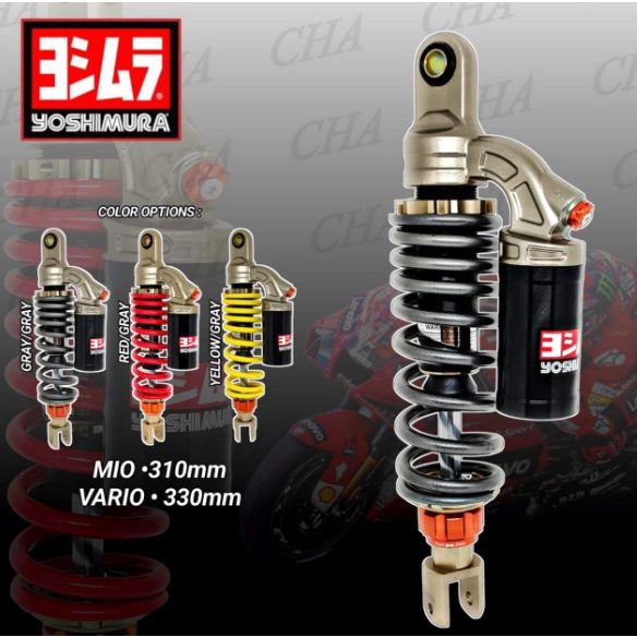 SHOCKBREAKER / SHOCK KTC EVO SERIES NEW ORIGINAL YOSHIMURA MIO BEAT VARIO XEON GENIO FAZZIO VARIO 310mm 330mm DLL