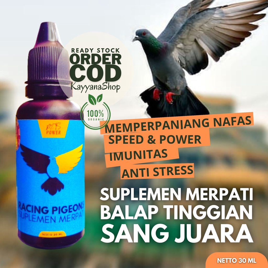 30 ML Obat Burung Merpati Giring Keket / Obat Burung Merpati Sakit / Obat Burung Merpati Balap / Oba