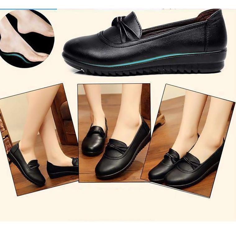 Chekout Sepatu Joanna wanita flat shoes loafer kantor casual murah