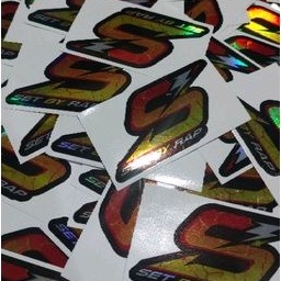 stiker SET BY RAP stiker motor