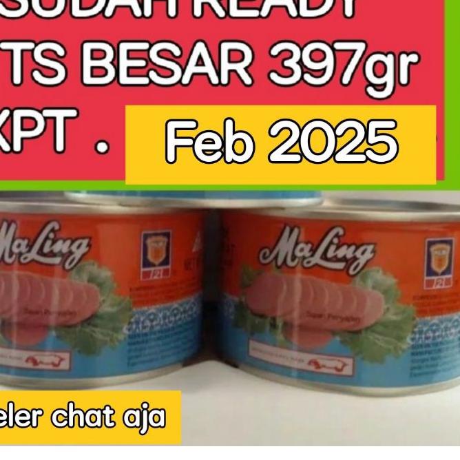 

PROMO⭐✔️-MALING TTS 397gr-MALING TTS /BABI KALENG