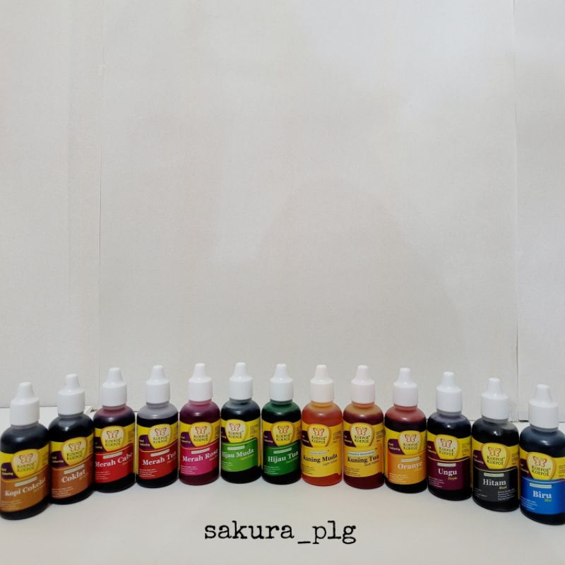 

[READY STOCK] PEWARNA MAKANAN KOEPOE 30ml