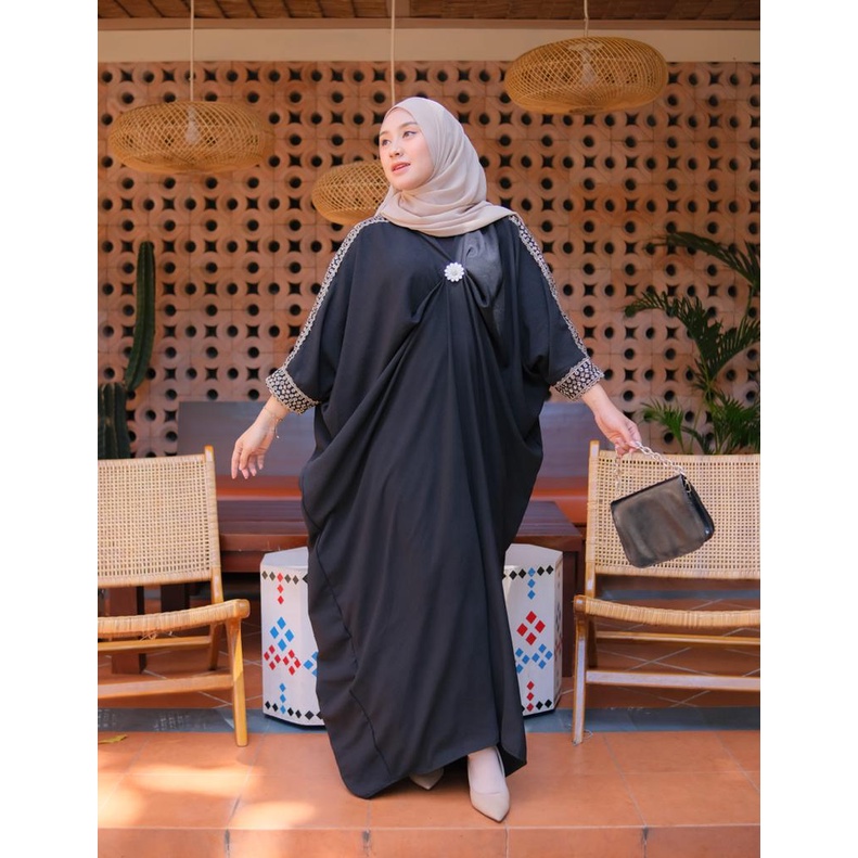 Kaftan Mewah Jumbo - Kaftan Zahira - Baju Mulim Wanita
