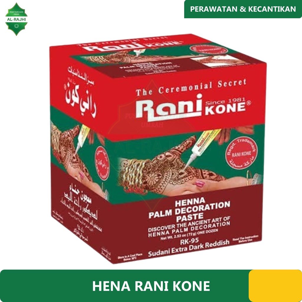 New Produk Pacar kuku  Rani kone  Henna Nail  Hitam