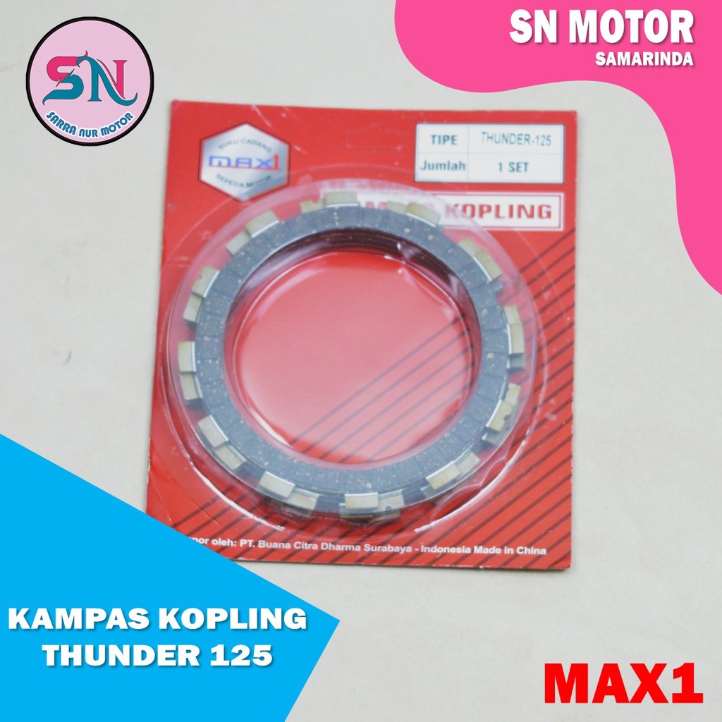 KAMPAS KOPLING THUNDER 125