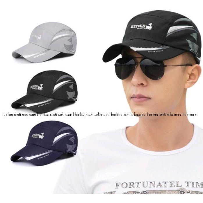 Topi Pria Baseball Golf Cap Aquatic