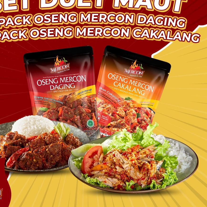 

☪ Mercon Merah Putih - Set Duet Maut || Oseng Mercon Daging + Cakalang ♂