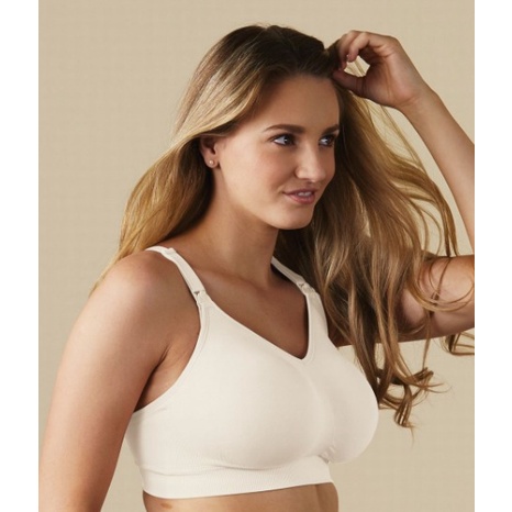 Bravado Body Silk Seamless Nursing Bra - Antique White | Bra Menyusui