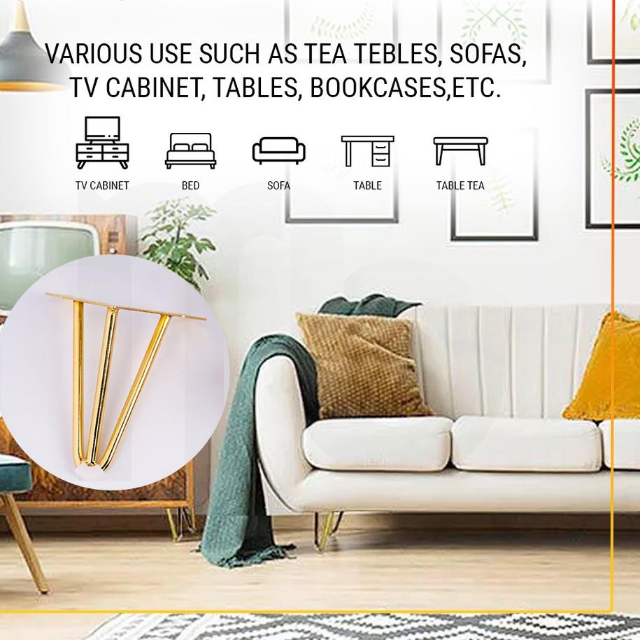 ➾ Kaki Sofa Tusuk / Kaki Sofa Model Paper Clip / Kaki Besi ♪