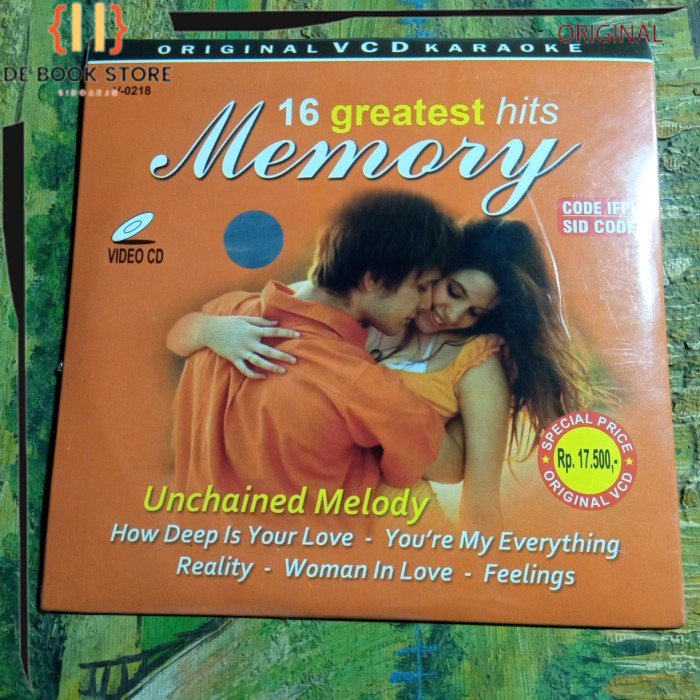 ORIGINAL - VCD karaoke 16 greatest hits memory