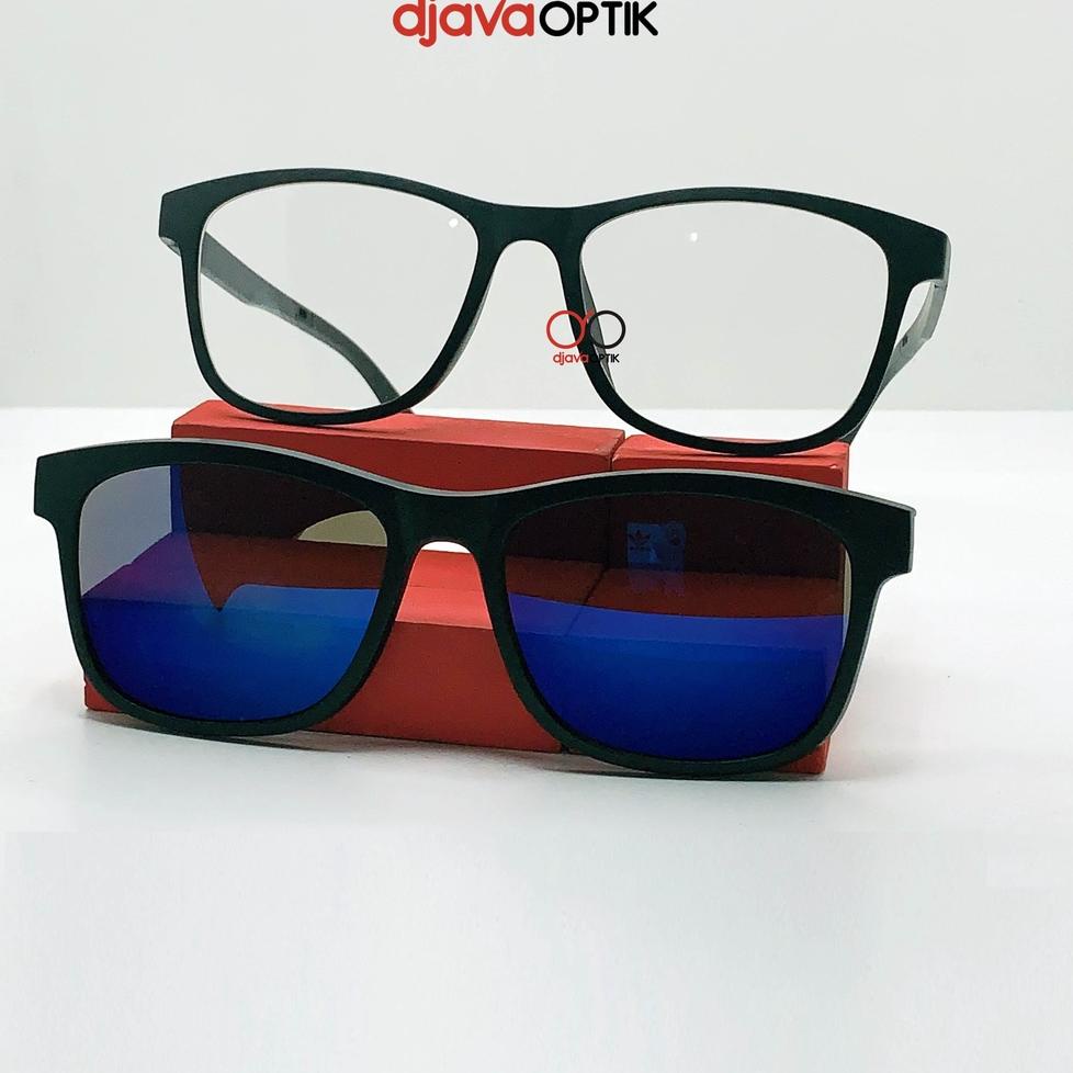 HOT SALE DJAVA OPTIK - Frame Kacamata Minus Clip On Lensa Anti Radiasi Kacamata Sunglass Kacamata Hi
