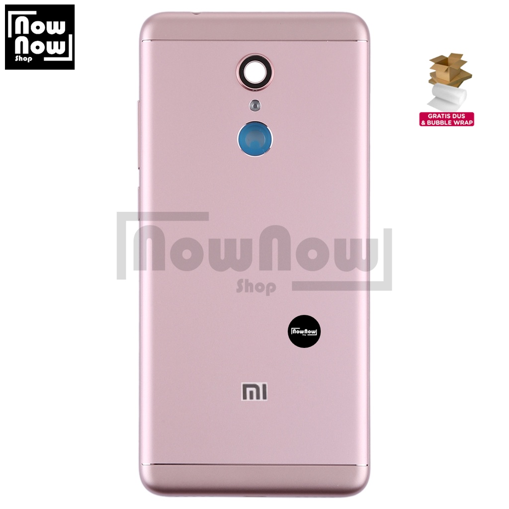 Backdoor Tutup Belakang Baterai Xiaomi Redmi 5 MDG1 MDI1 Backcover Back Casing Housing Cover Belakang Back Case Panel Replacement