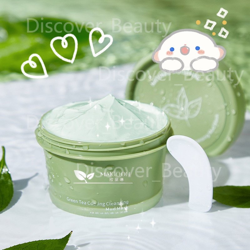 Maigoole Green Tea Clay Mask 100G Masker Wajah