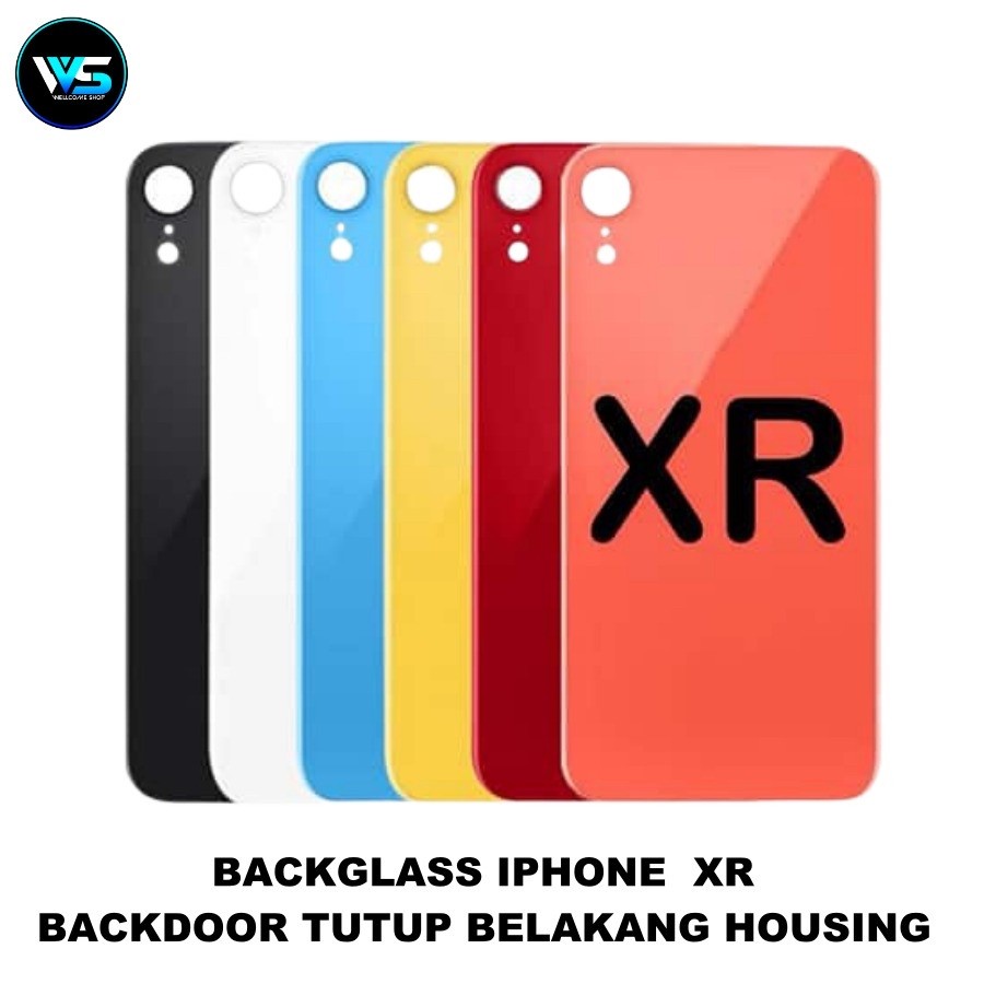 Backglass Iphone XR Backdoor Tutup Belakang Housing Iphone