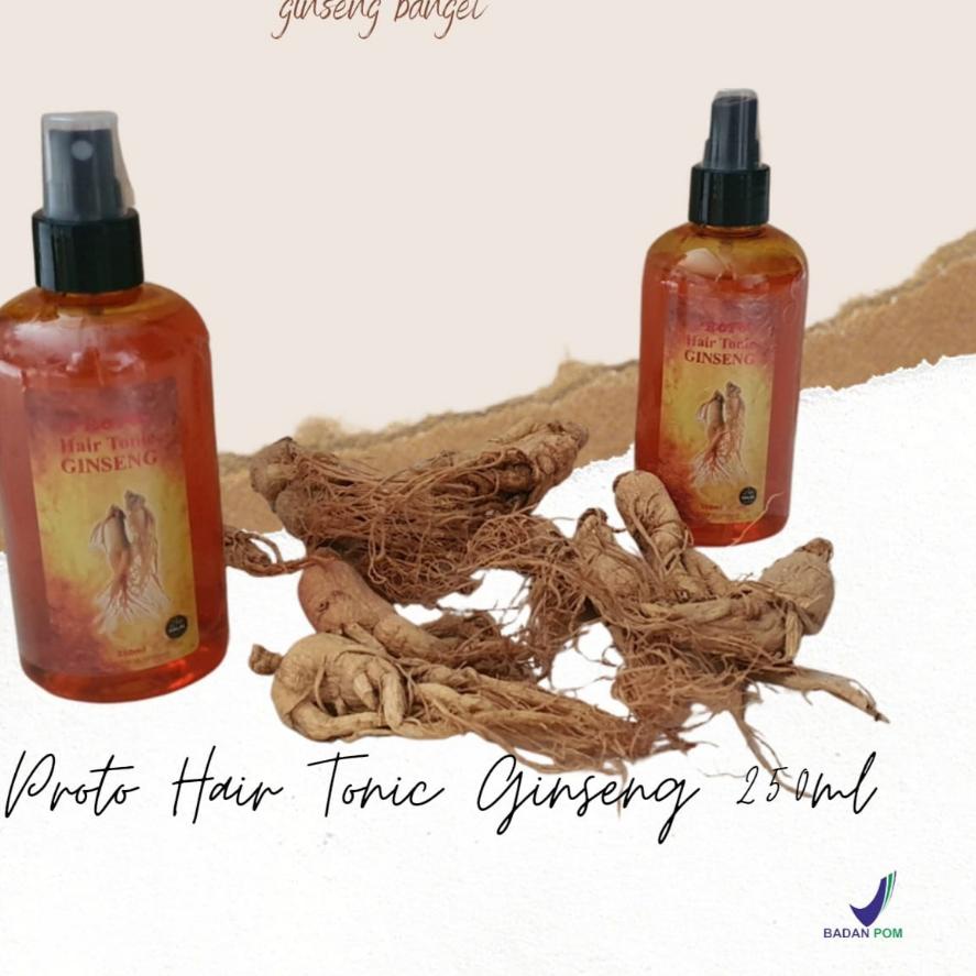 ✰ HAIR TONIC PROTO GINSENG ORIGINAL  250ML - HAIR TONIC PROTO ◌