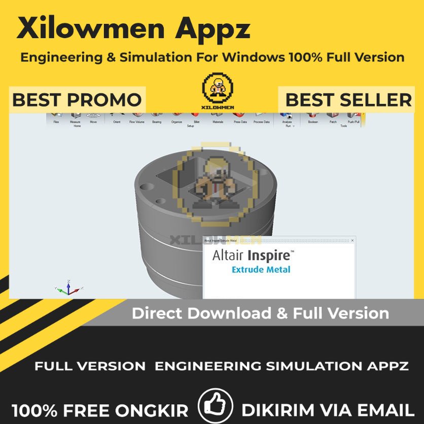 [Full Version] Altair Inspire Extrude Metal 20 Pro Engineering Software Lifetime Win OS