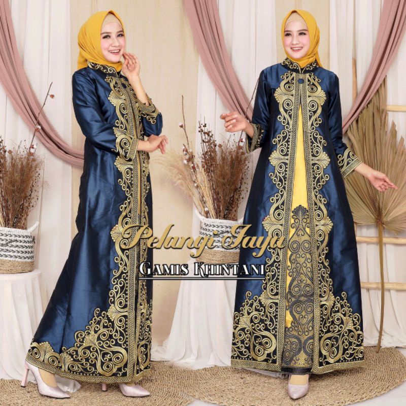 KEBAYA MODERN // NEW GAMIS KINTANI // SERAGAMAN WISUDA // BAJU PESTA LAMARAN // BAJU WISUDA // Original by pelangi jaya