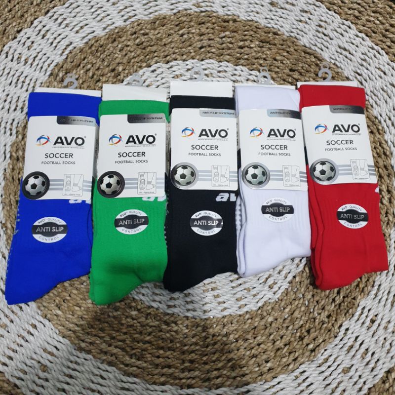 (GROSIR) Kaos Kaki AVO R8 / Kaos kaki bola avo anti slip / kaos kaki bola AVO R8 anti slip / kaos ka