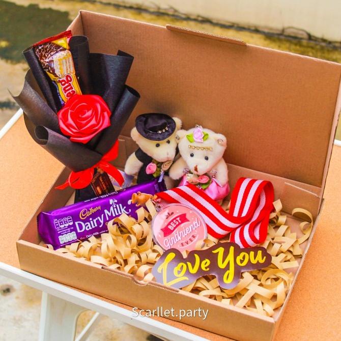 

Spesial Valentine Day Hampers Valentine Kado Untuk Pacar Box Of Love Kado Anniversarry Kado