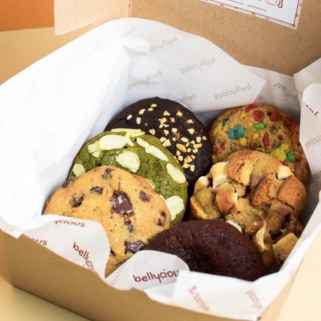 

Diskon ✔️⭐ soft baked cookies 6 pcs bellycious premium