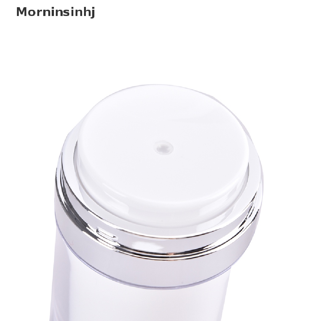 Mornin Acrylic Airless Pump Jar Botol Cream Akrilik Kosong Isi Ulang Kosmetik Berisi id