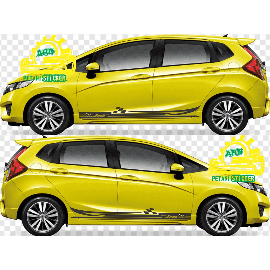 stiker mobil jazz sticker honda jazz  stiker cutting list sticker mobil honda jazz stiker mobil jazz
