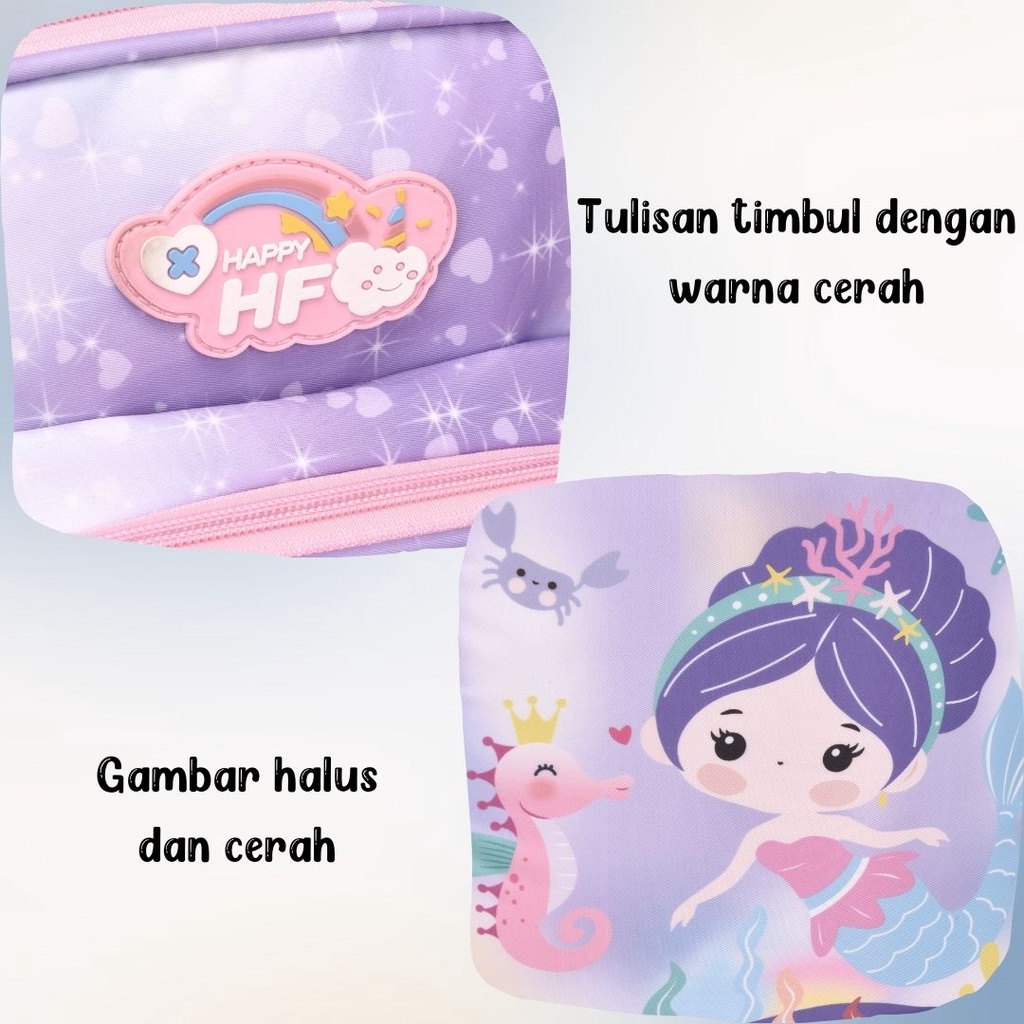 [MTOYS] Tas Ransel Anak Sekolah Model Simple dan Cakep Karakter Lucu Kualitas Import Premium -M0219