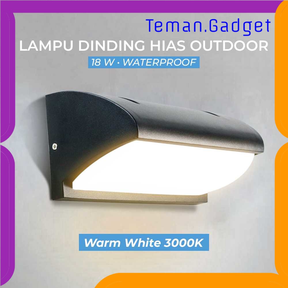 TG-LMP GAVT Lampu Dinding Hias Outdoor Wall Light 18W Warm White Model E - 611